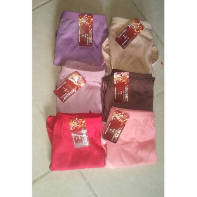 CD wanita isi 6pcs(cabernet)