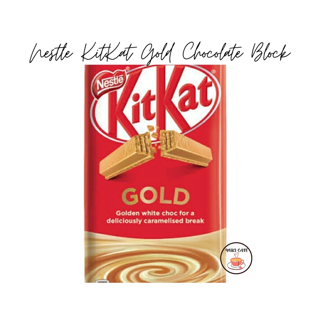 

COKELAT – NESTLE KITKAT GOLD CHOCOLATE BLOCK