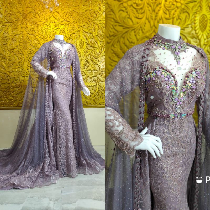 GAUN SLIM MEWAH PREMIUM//GAUN PENGANTIN TERBARU//GOWN MASA KINI