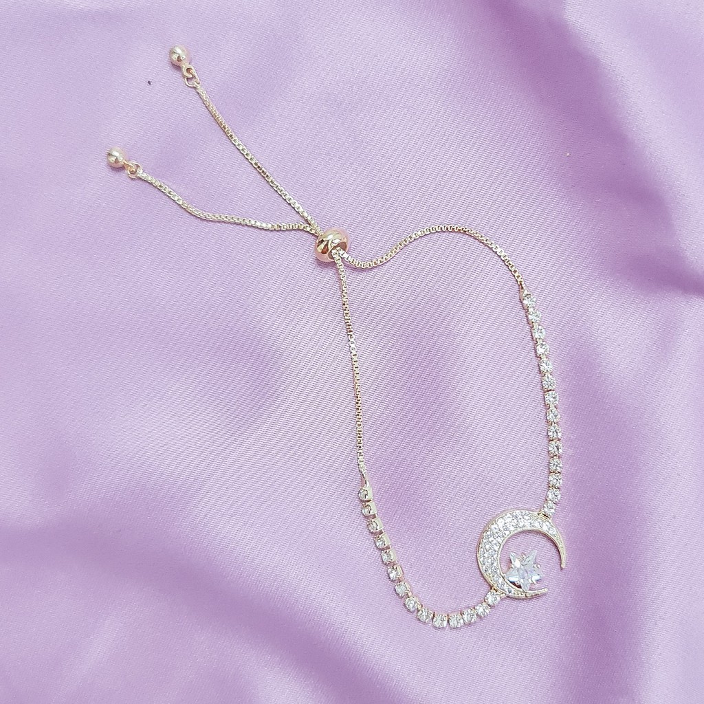 Moon Star Gold Bracelet