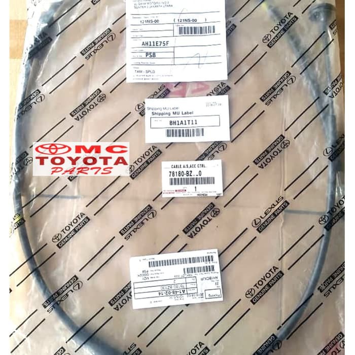 Kabel Gas  Cable Accelerator Avanza Xenia Old Standard 78180-BZ020