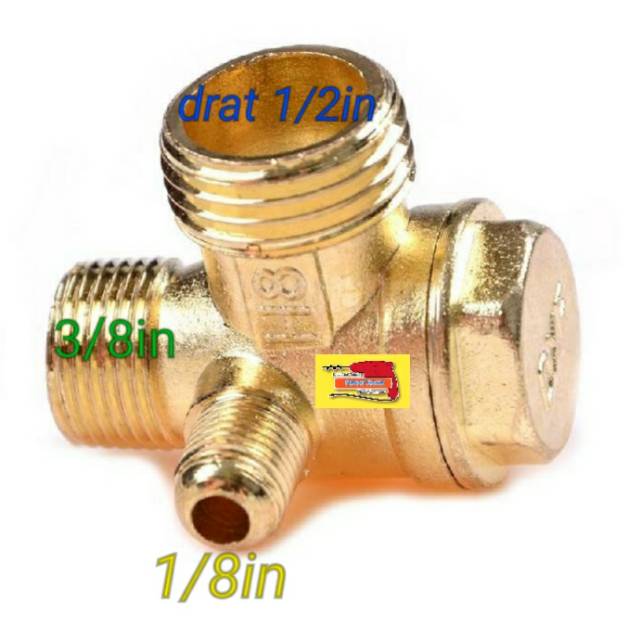 Check valve kompresor portabel oiless