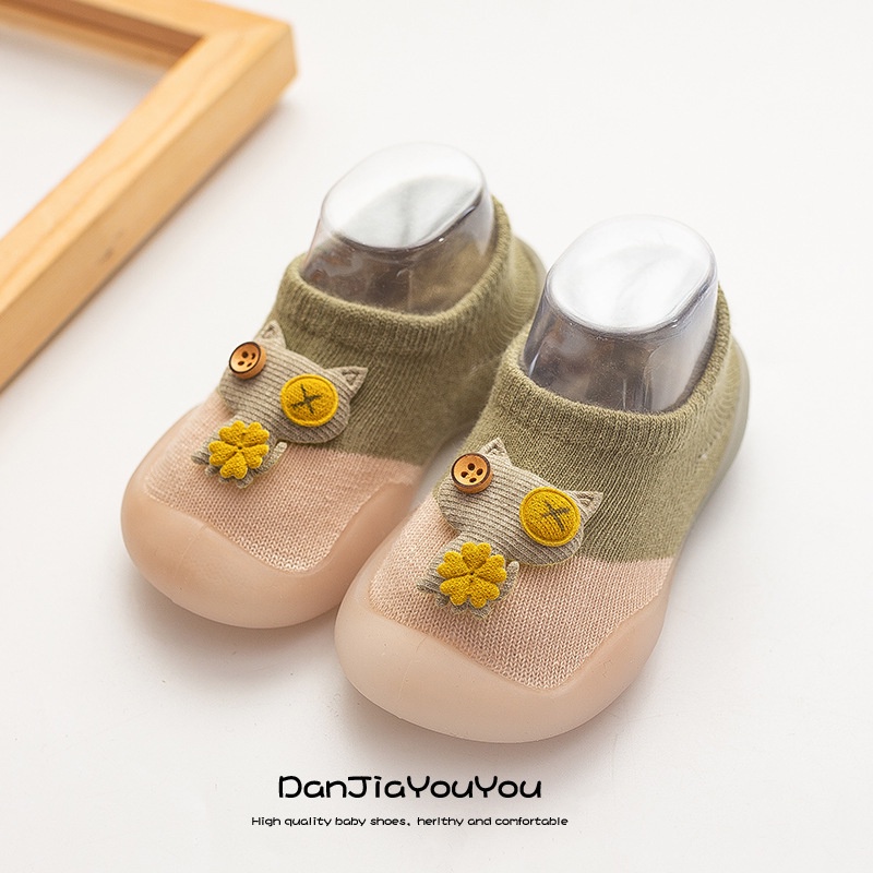 Sepatu skidder bayi LYME  SK15/ sepatu bayi belajar berjalan