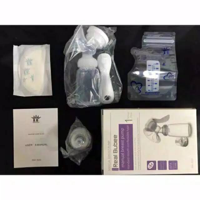 Pompa ASI Manual &amp; Elektrik Real Bubee | Manual Real Bubee | Breast Pump Manual