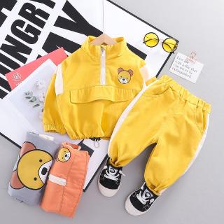 Spot 0 5 tahun baju bayi kartun beruang lengan panjang Spot 0 5 tahun baju bayi kartun beruang lengan panjang