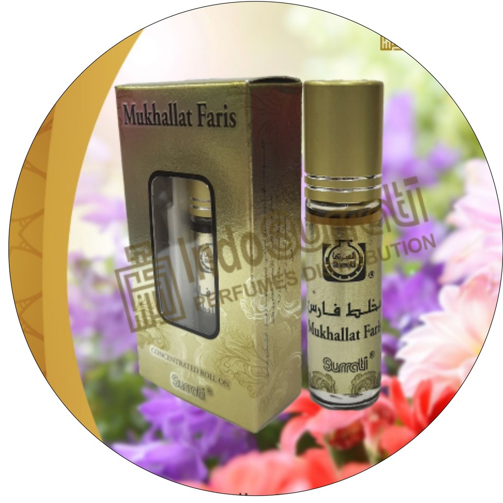 Parfum MUKHALAT FARIS 6ml Roll On | Parfum Surrati | Surrati Perfumes | Bibit Minyak Wangi