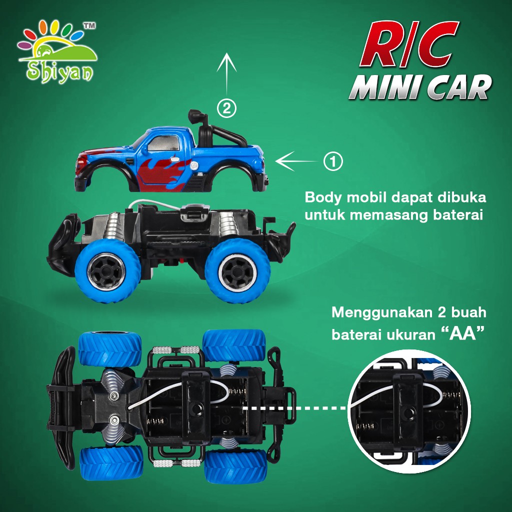 [Shiyan] mainan mobil remot kontrol bentuk unik dan aman rc car toys varian terbaruMainan Anak Laki-laki - Mobil Remote Control dan Drone Yang Menarik