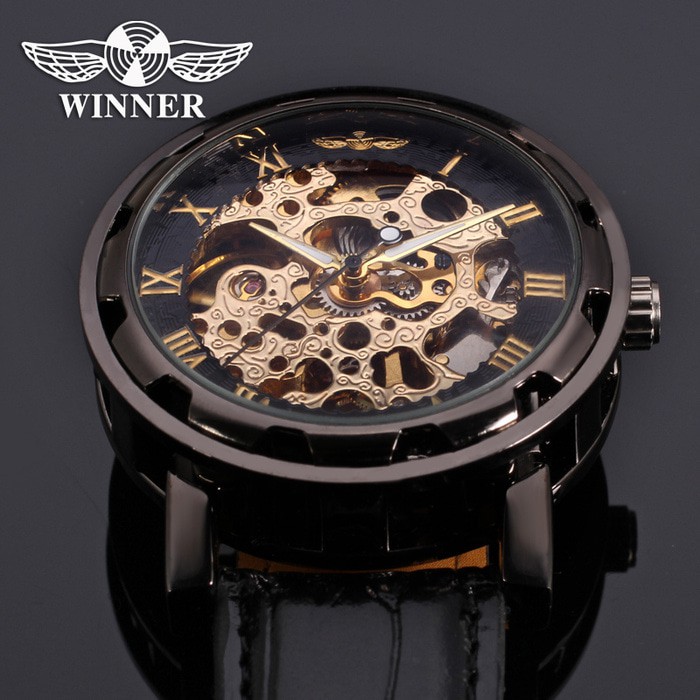 TERMURAH II Jam Tangan WINNER WRG8008 Skeleton Automatic Watch Original Box