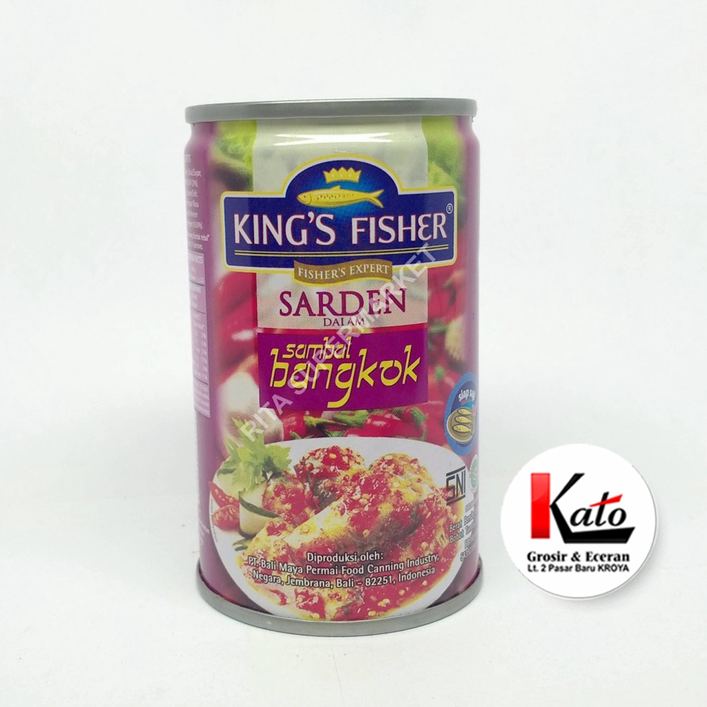 

King's Fisher Sarden Sambal Bangkok 155gr