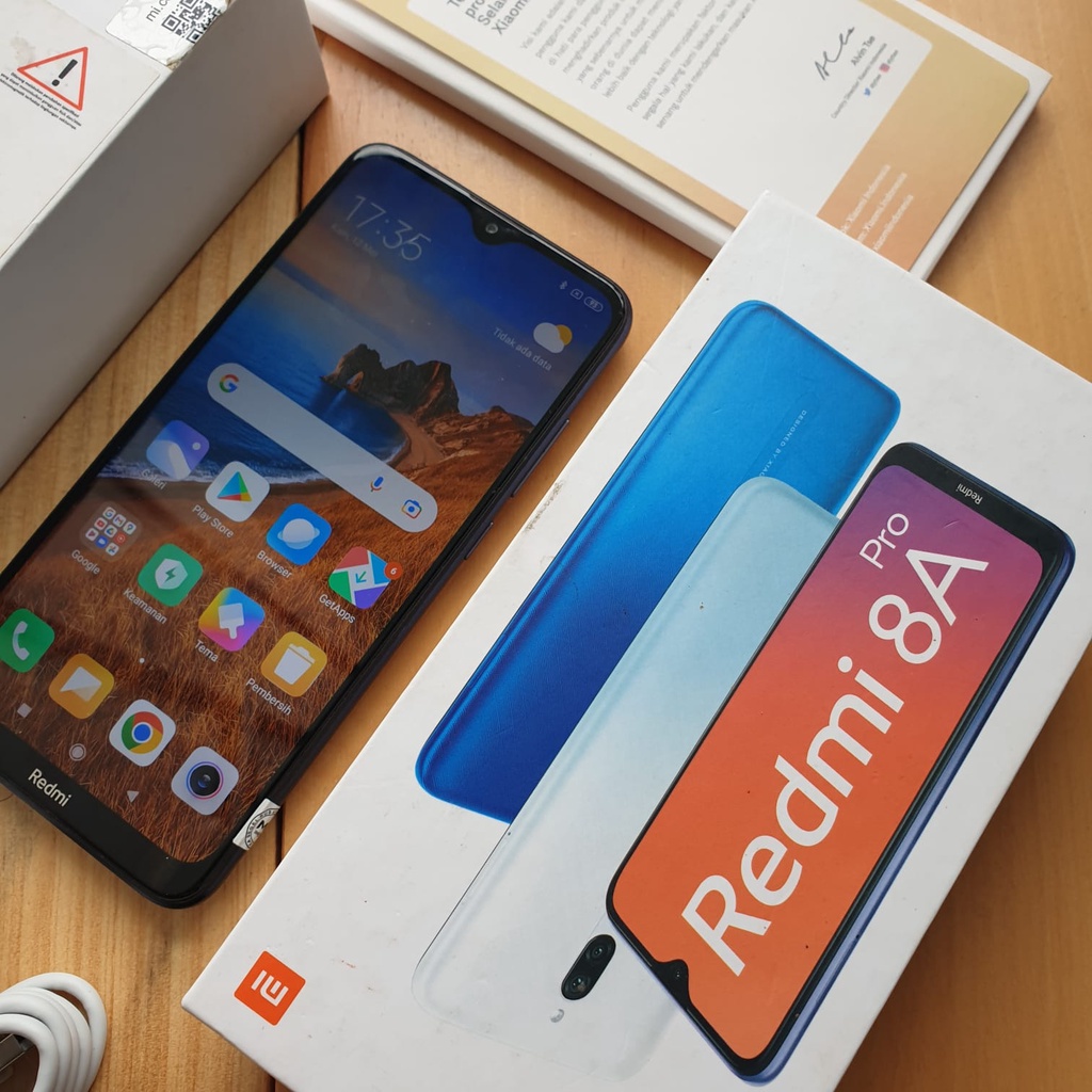 XIAOMI REDMI 8A PRO SECOND 2/32 & 3/32GB HANDPHONE SECOND HP SEKEN HP BEKAS HP MURAH
