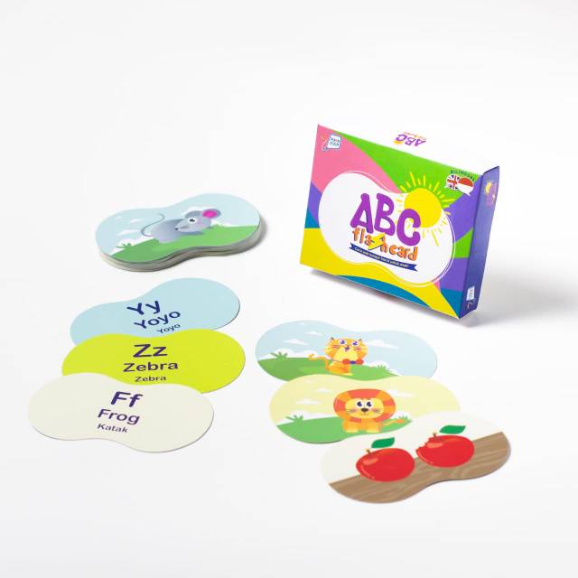 ABC flash card bilingual