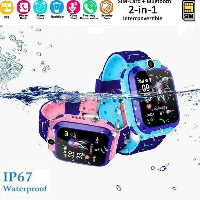 SMART WATCH KIDS IMOO ANTI AIR Q12 MULTIFUNGSI BISA SIMCARD WATERPROOF | Smart Watch | smart band