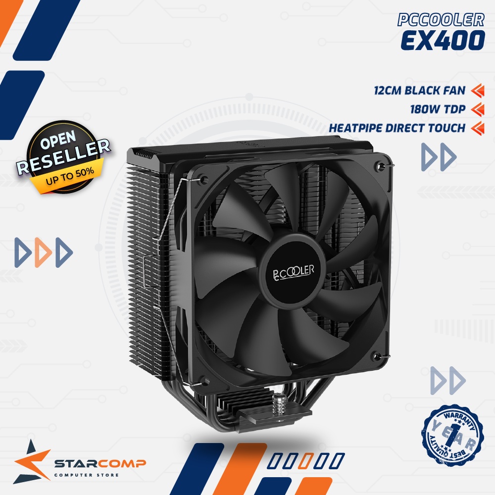 Jual Pccooler Paladin Ex Black Cpu Cooler Ex Tdp W Shopee Indonesia