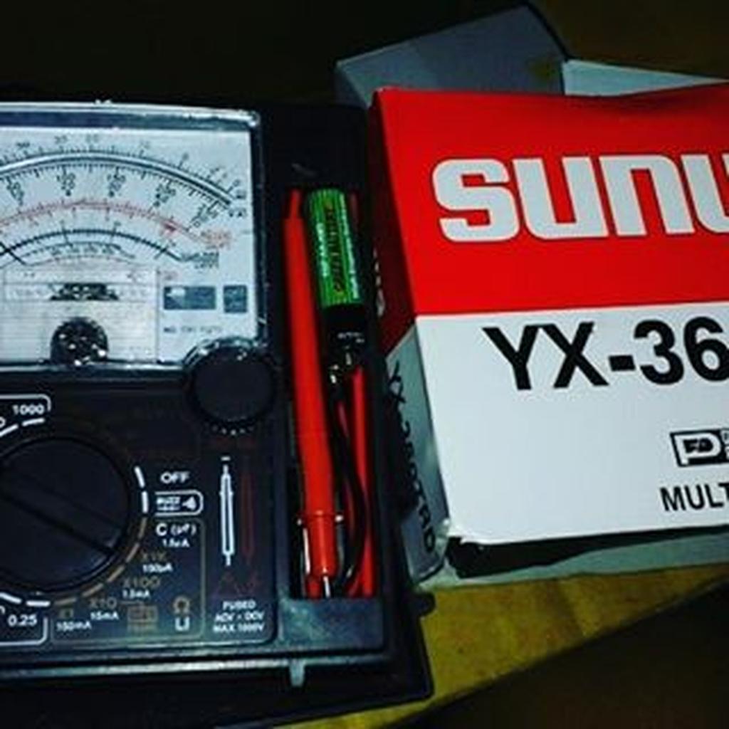 multitester sunwa analog