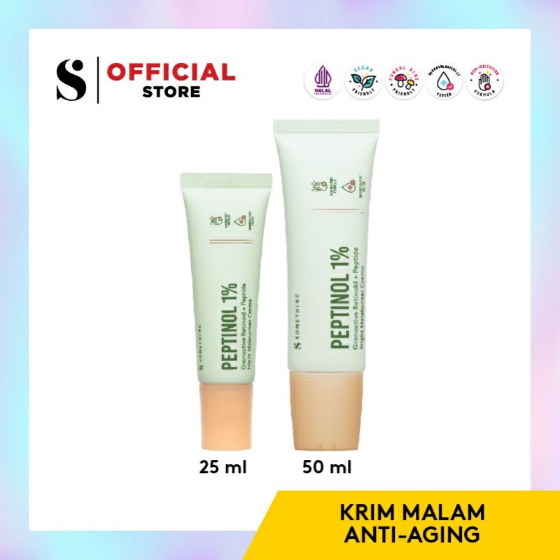 SOMETHINC PEPTINOL Granactive Retinoid + Peptide Night Moisturizer Creme - Krim Malam