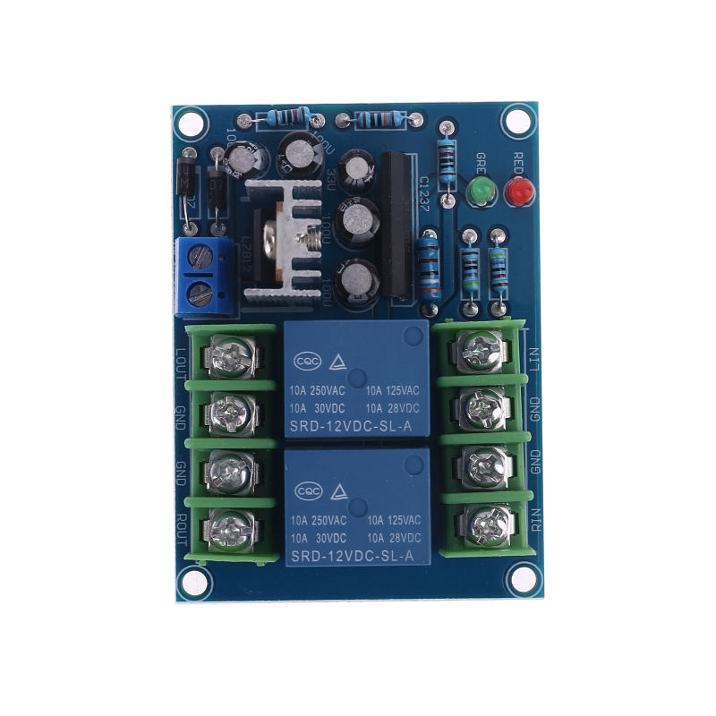 Zzz Modul Board Sirkuit power Amplifier 2.1 Tiga channel High power Relay Proteksi Speaker