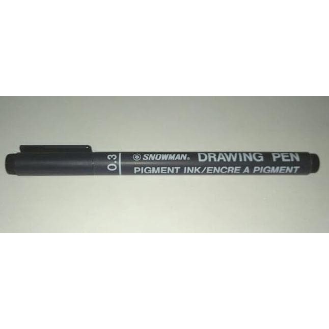 

Pendrawing- Segera Dapatkan Drawing Pen Snowman 700 Size Pen - 0,3 (Black) -Drawing-Pen.