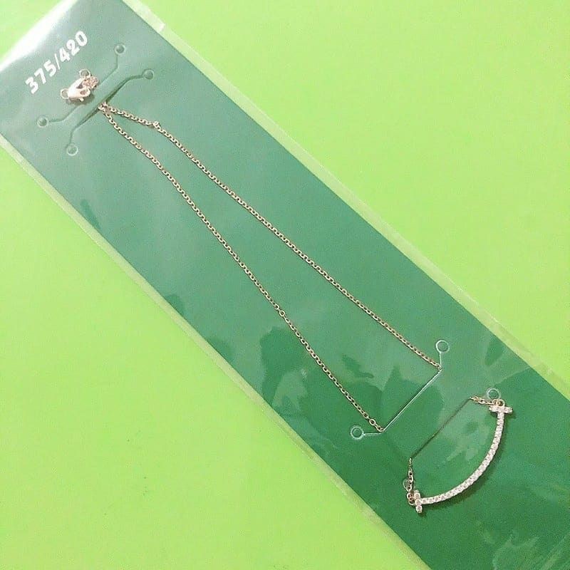 Kalung itaewon class smile mata UBS kadar 375 8K 9k 420