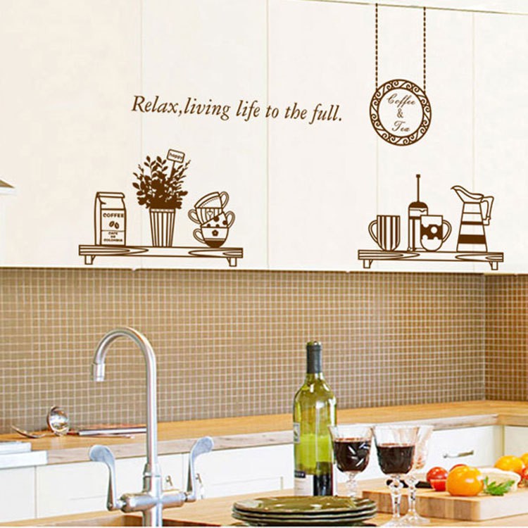 Reliza Wall Sticker Promo Paket Ramadhan Kitchen Dapur Stiker Dinding PR3