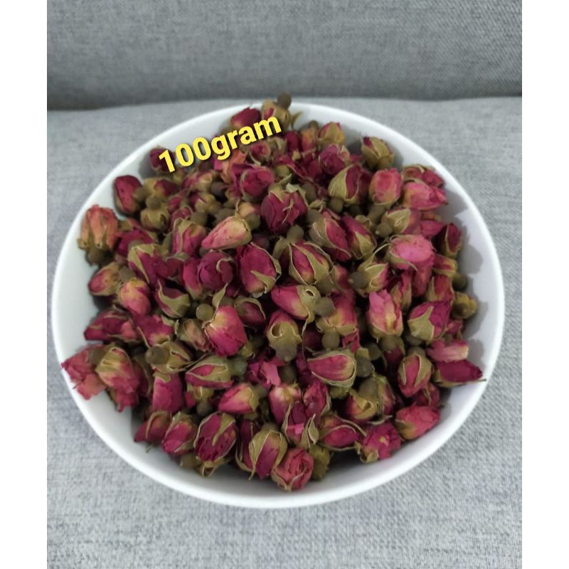 

Teh Bunga Mawar 100gr/ Dried Rose Buds