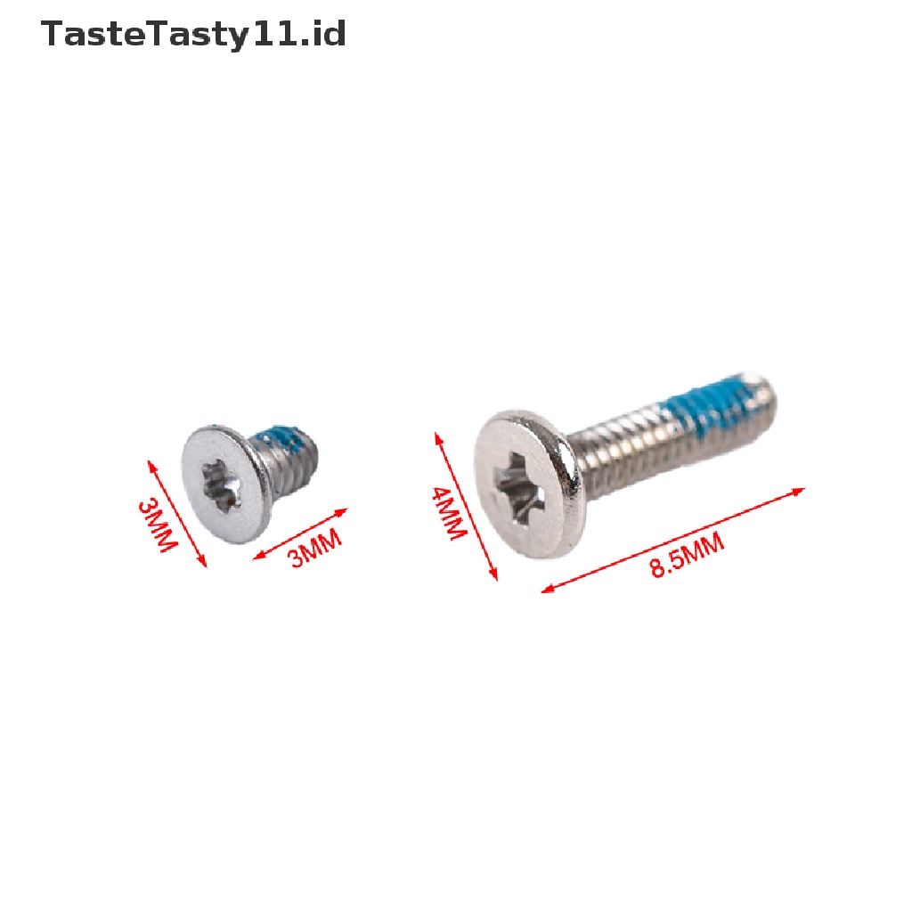 【TasteTasty】 15+3pcs Bottom Cover &amp; Nameplate Screws Kit for Dell XPS 15 9550 9560 M5510 5520 .