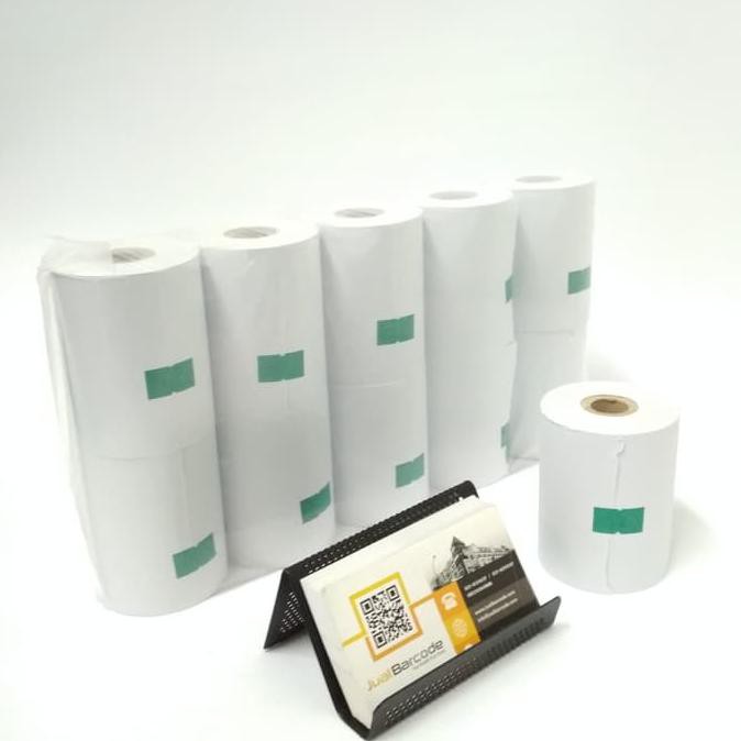 

Kualitas Terbaik] 1 Slop | Kertas Struk Hvs 1Ply 75X60 Printer Kasir Dot Matrix 75X60Mm