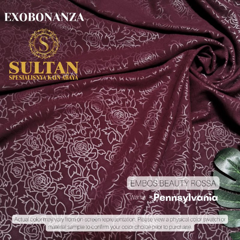 50CM EMBOS BEAUTY ROSSA EXO BONANZA PENNYSYLVANIA KAIN ABAYA SULTAN