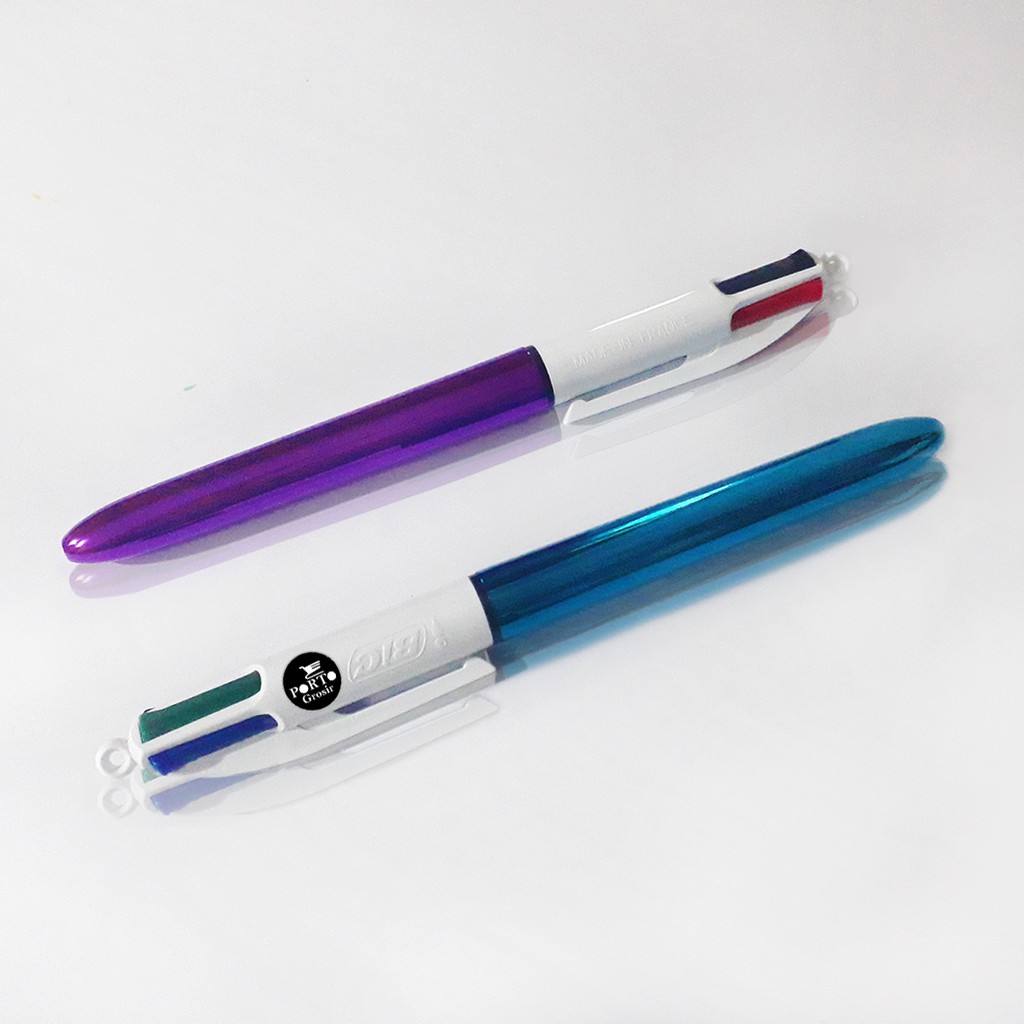 BIC Pen 4 in 1 Ballpoint Pulpen Bolpen 4 warna Tebal 1.0 mm