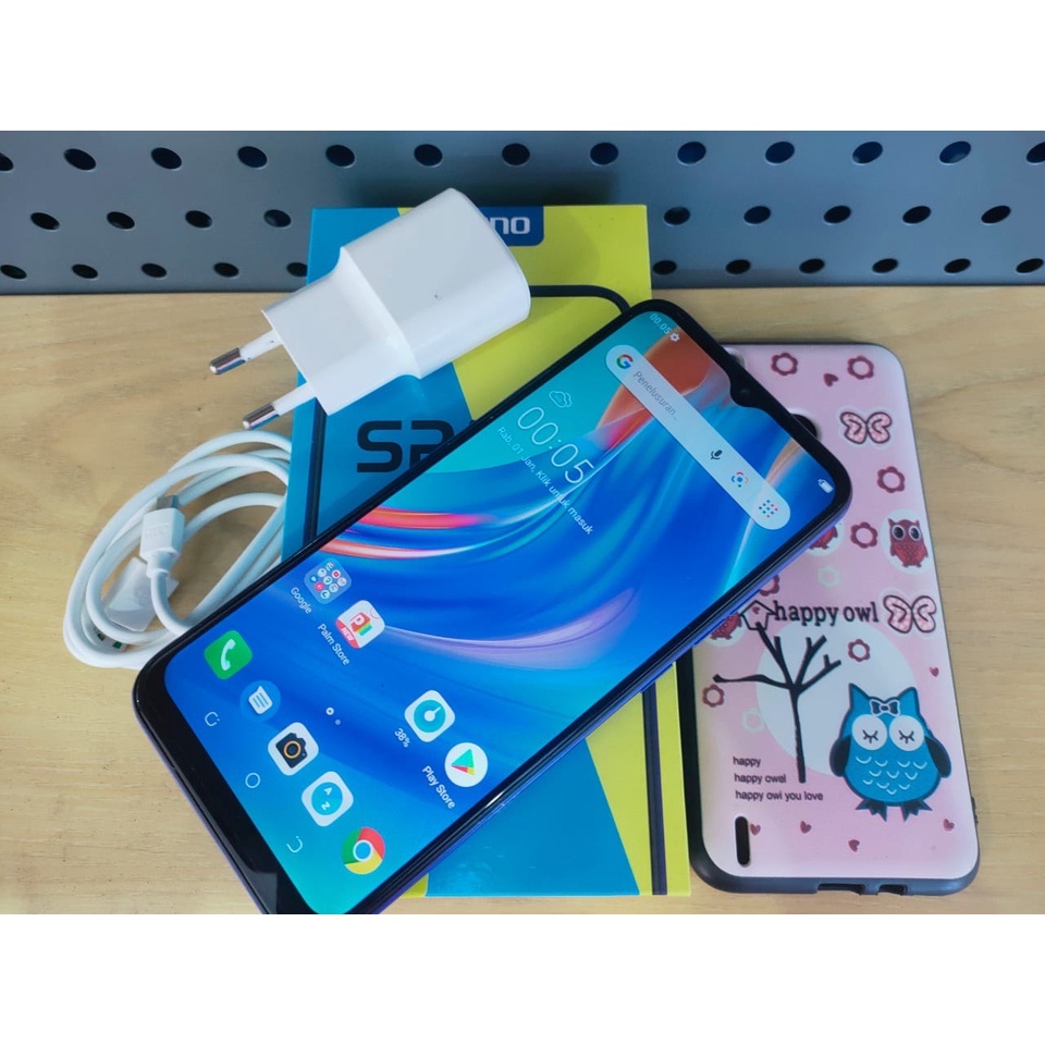 TECNO SPARK 6 GO 2/32GB SECOND KOMPLIT APA ADANYA