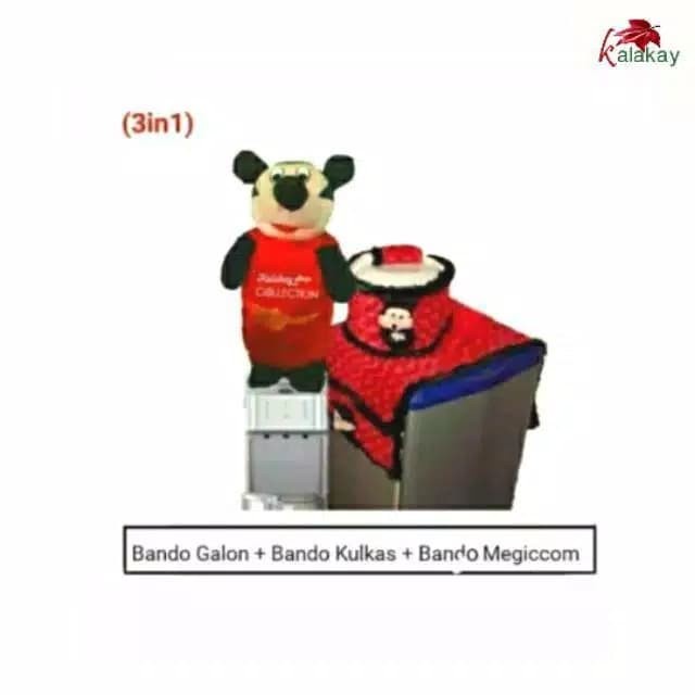 Sarung Galon - Bando Galon + Taplak Kulkas + Sarung Megicom Terlaris