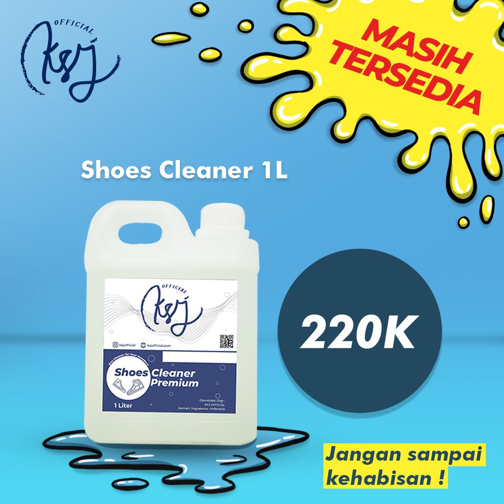 KSJ PREMIUM Shoes Cleaner Pembersih Sepatu Shoe Cleaner