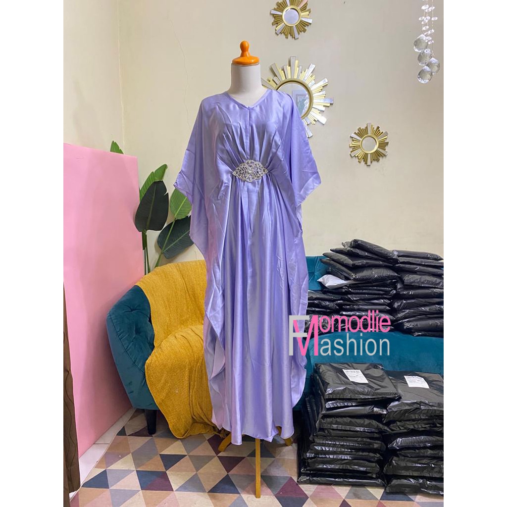 KAFTAN WANITA SIMPLE, KAFTAN FULL FURING, KAFTAN SATIN, KAFTAN LEBARAN 2022, KAFTAN REMAJA SIMPLE, K