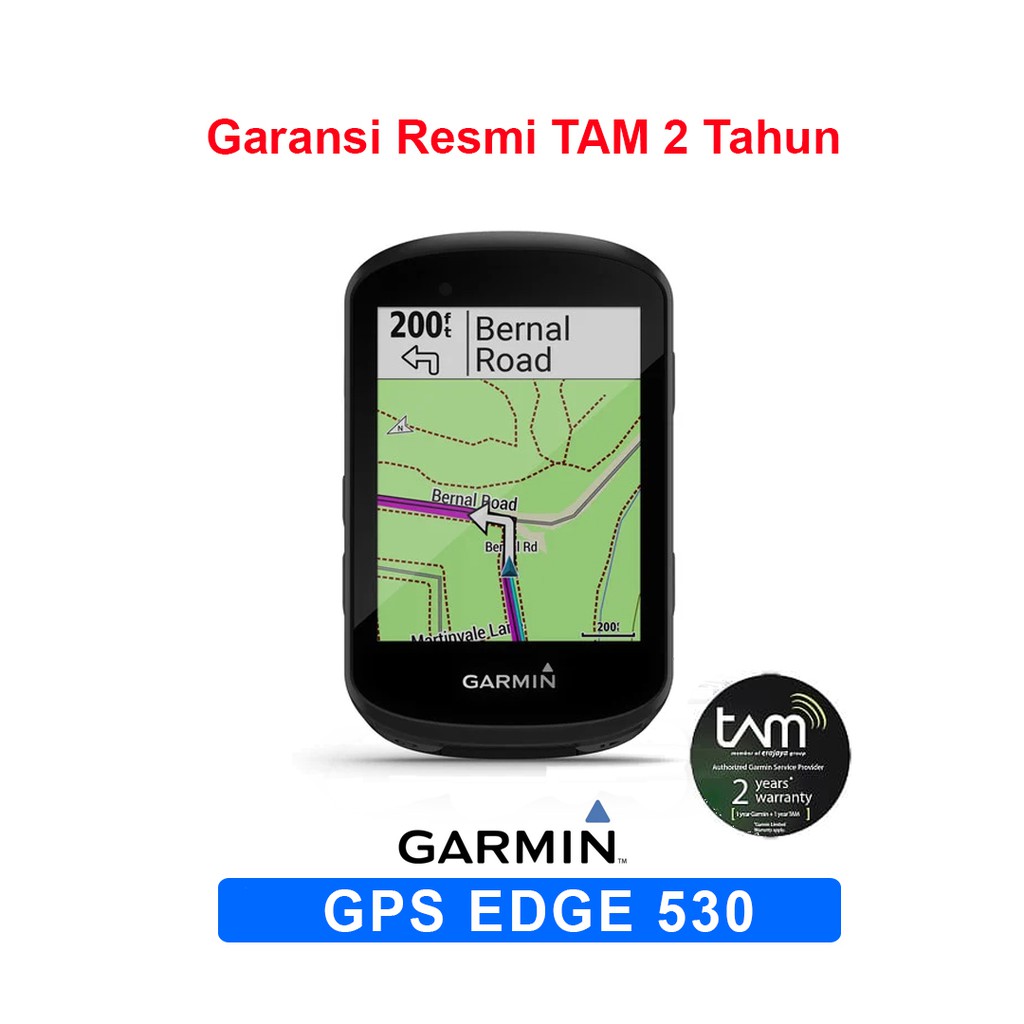 GPS Bike GARMIN GPS Edge 530 Device Only Resmi TAM Original