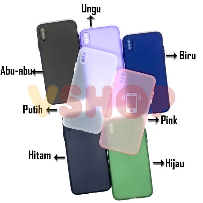 SLIM CASE IP X XS XR XS MAX ULTRA-THIN MATTE CASE