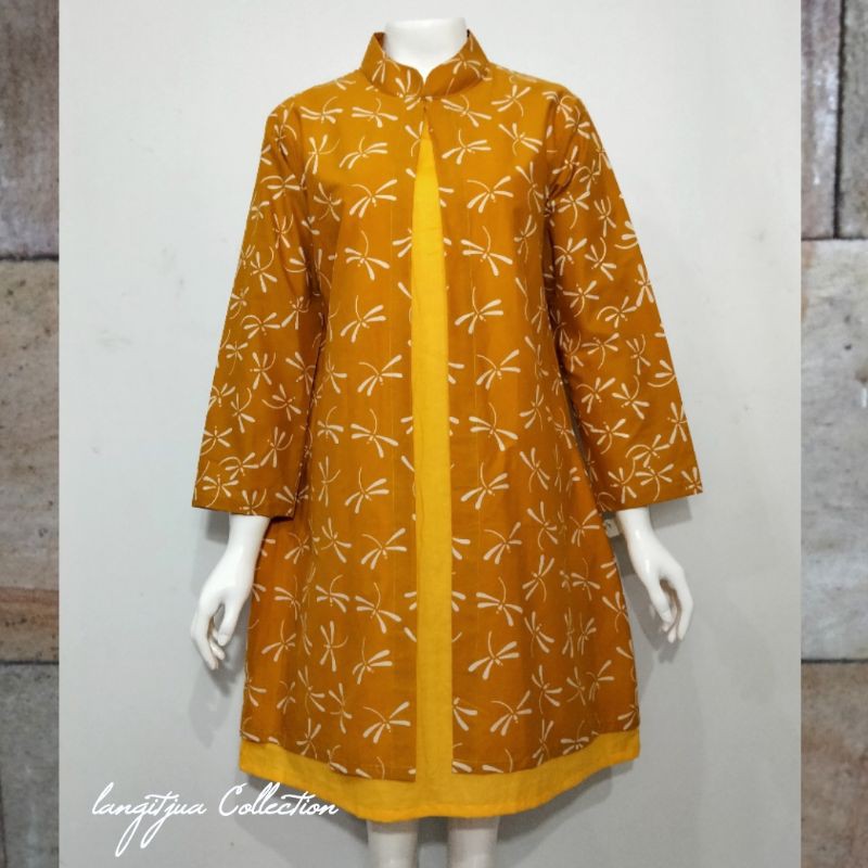 TUNIK PIAS PAMBAYUN | DRESS BATIK HALUS GARUTAN ORIGINAL