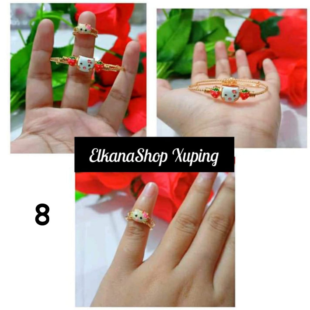 Gelang Anak Free Cincin Xuping / elkanashop