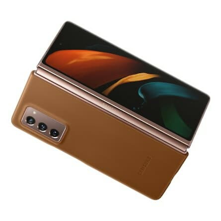 SAMSUNG Leather Cover Galaxy Z Fold2 5G Original