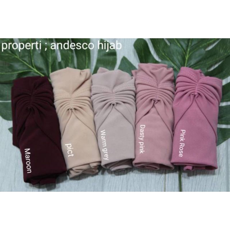 inner ciput kerut jersey / RISTY TAGOR