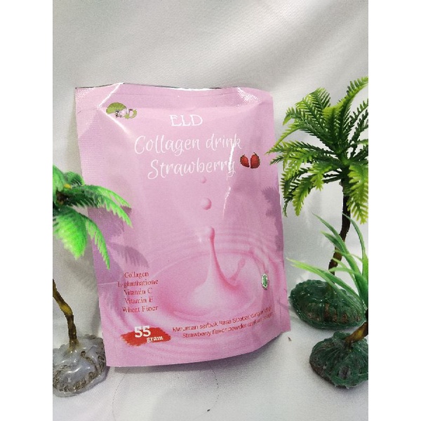 

ELD collagen Drink Strawberry 55gr / Minuman bikin putih