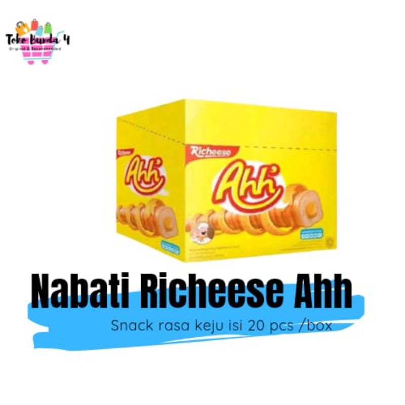 

richeese ahh | nabati richeese ahh 1box isi 20pcs 5,5g