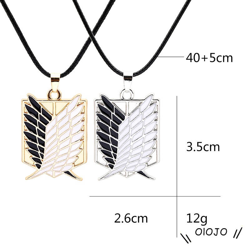 Liberty Wings Liontin Kalung/paduan Pasangan Liontin Aksesoris Fashion Unisex - ol
