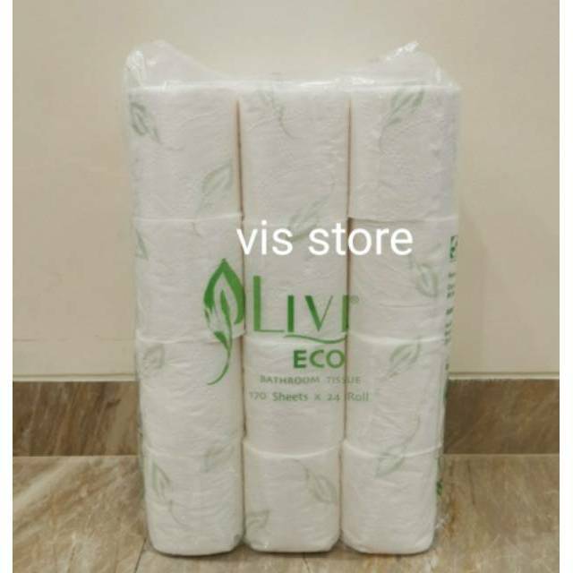 Tissue Livi Roll Embossed isi 24 rolls