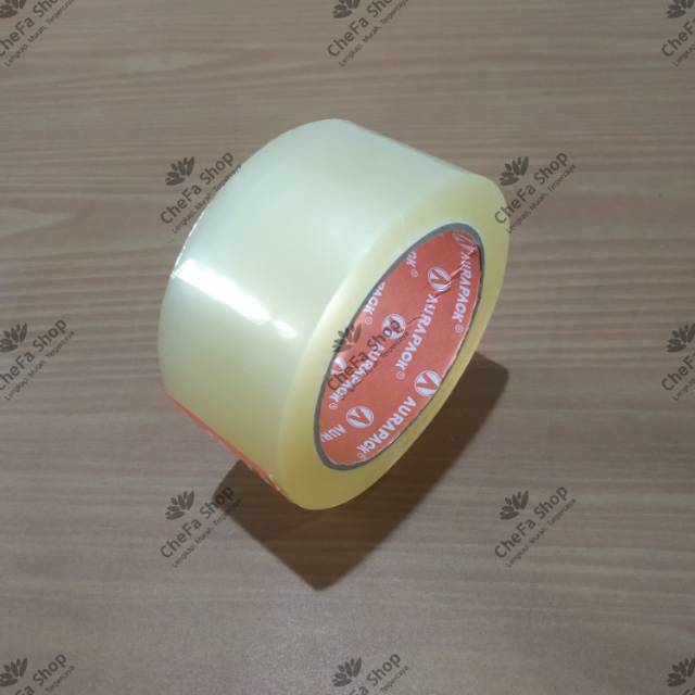 

Lakban Bening Transparan 2 Inch x 100 Yard (2" x 100Yd / 48 MM x 92 M)