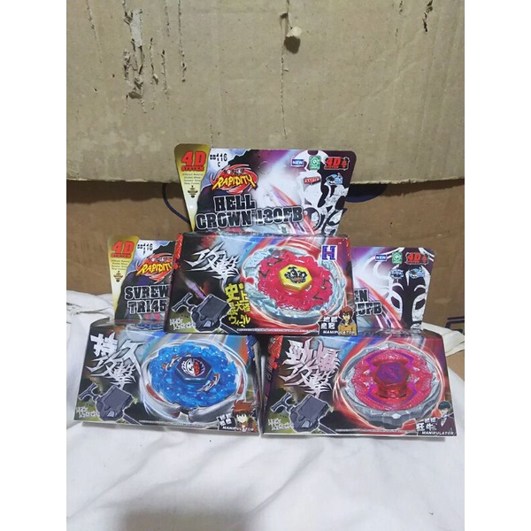 Set 3 Beyblade MF Hongyi