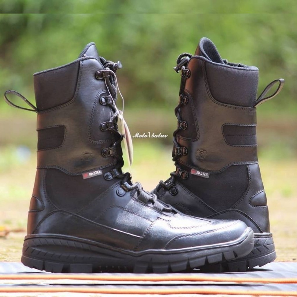 SEPATU PDL MR MASTER KULIT SAPI ASLI SEPATU PDL TNI POLRI SECURITY SATPAM SEPATU BOOTS PRIA WANITA