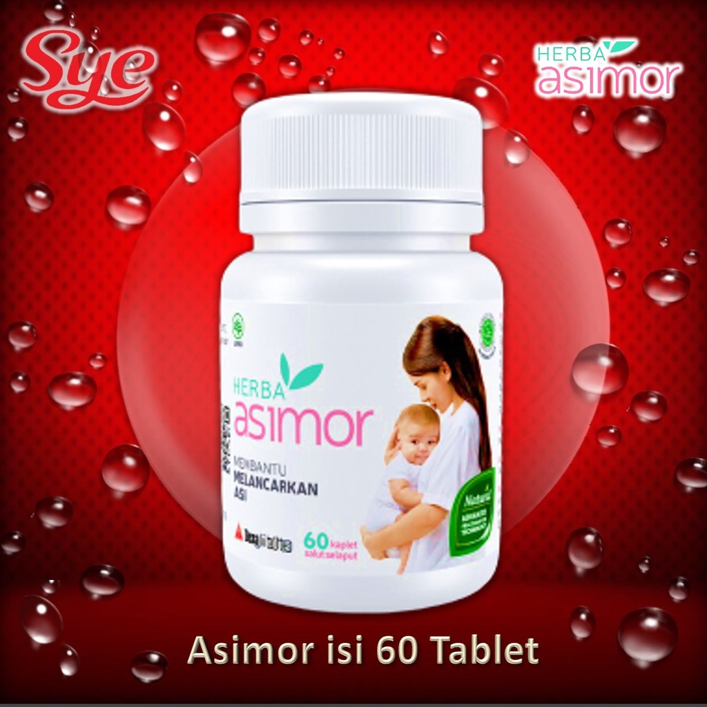 BPOM HERBA ASIMOR BOTOL 60 KAPLET / ASIMOR ASI BOOSTER / SYE