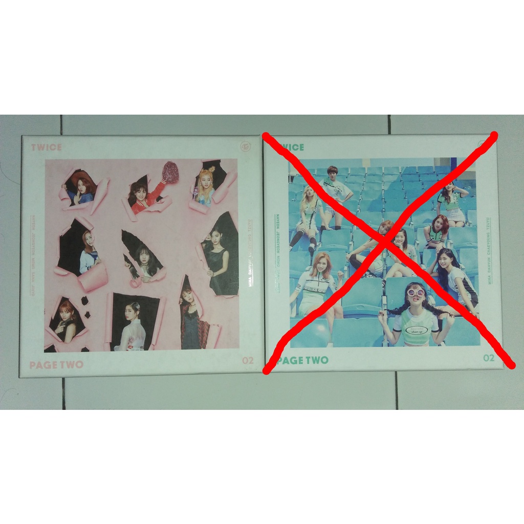 TWICE - PAGE TWO (Pink Ver) [ALBUM ONLY]