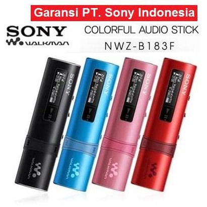 Sony MP3 Player Sport Walkman 4GB + Earphone - NWZ-B183F