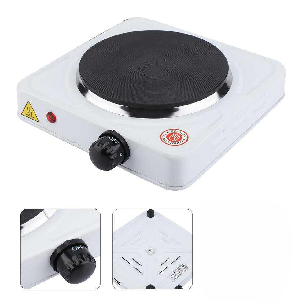 KR Kompor Listrik Mini Hot Plate Electric Cooking 1000W