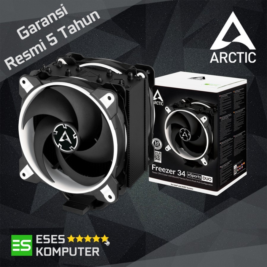 HSF Arctic Freezer 34 eSports DUO Dual Fan BioniX P-Series CPU Cooler